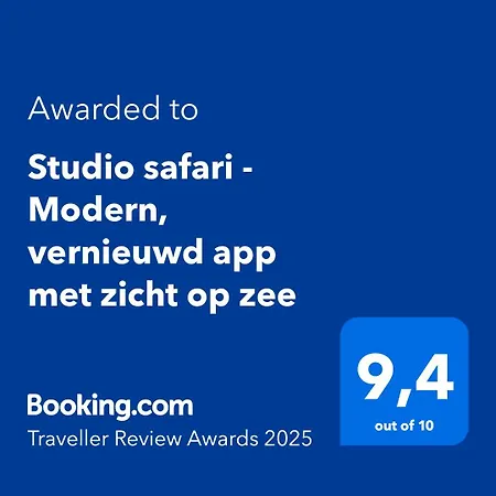 Safari - Modern, Vernieuwd App Met Zicht Op Zee Apartmán *